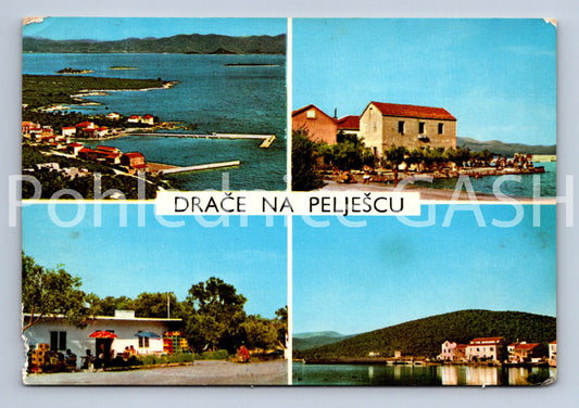 Pohlednice DRAČE NA PELJEŠCU - KOLÁŽ (ST11635)