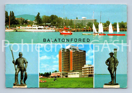Pohlednice BALATONFÜRED - KOLÁŽ (ST11683)