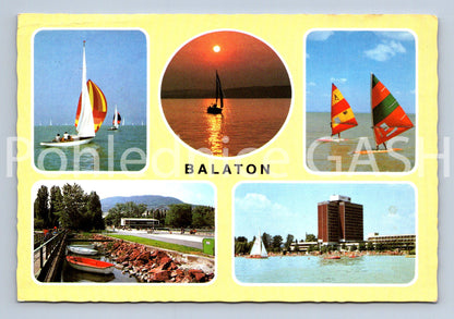 Pohlednice BALATON - KOLÁŽ (ST11688)