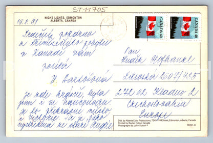 Pohlednice EDMONTON (ST11705)