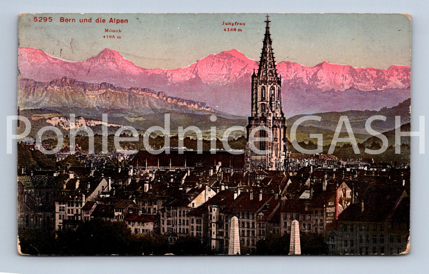 Pohlednice BERN UND DIE ALPEN (ST11762)