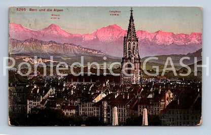 Pohlednice BERN UND DIE ALPEN (ST11762)