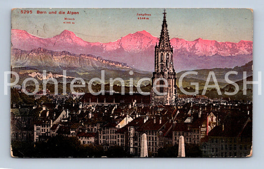 Pohlednice BERN UND DIE ALPEN (ST11762)
