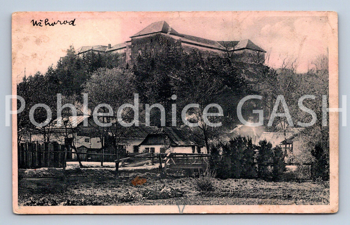 Pohlednice UŽHNOROD - HRAD (ST12491)