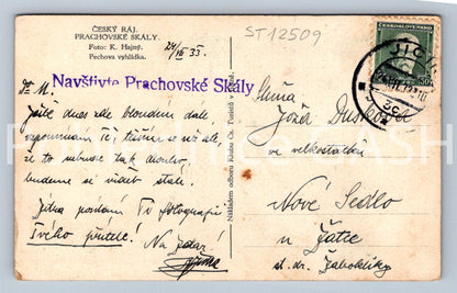 Pohlednice ČESKÝ RÁJ - PRACHOVSKÉ SKÁLY (ST12509)