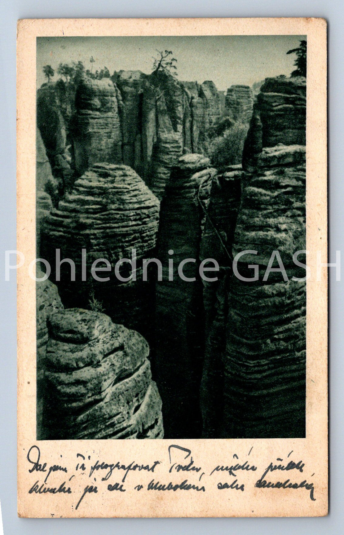 Pohlednice ČESKÝ RÁJ - PRACHOVSKÉ SKÁLY (ST12509)