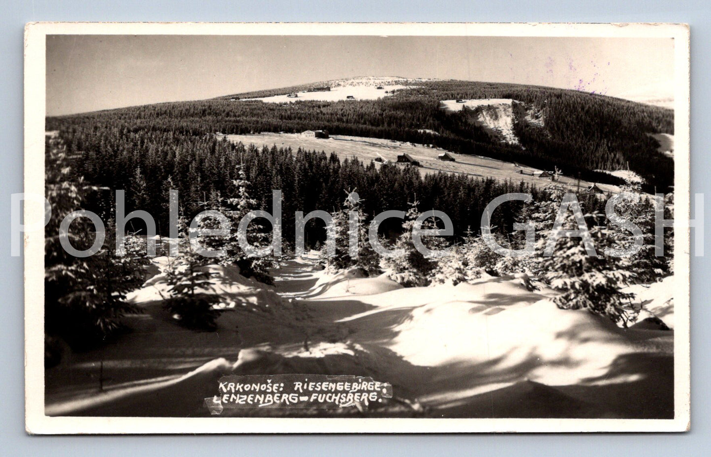 Pohlednice KRKONOŠE (ST12512)