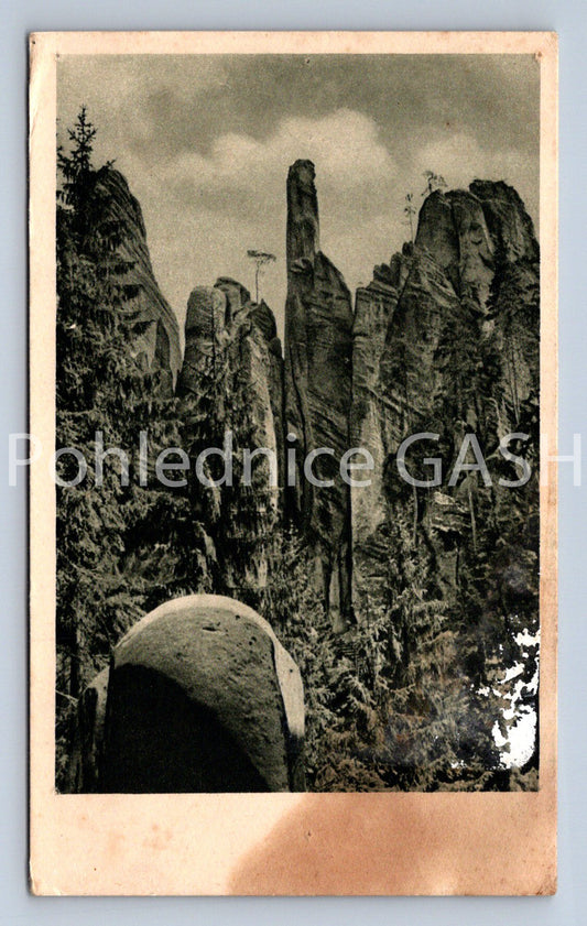 Pohlednice ADRŠPAŠSKÉ SKÁLY (ST12524)