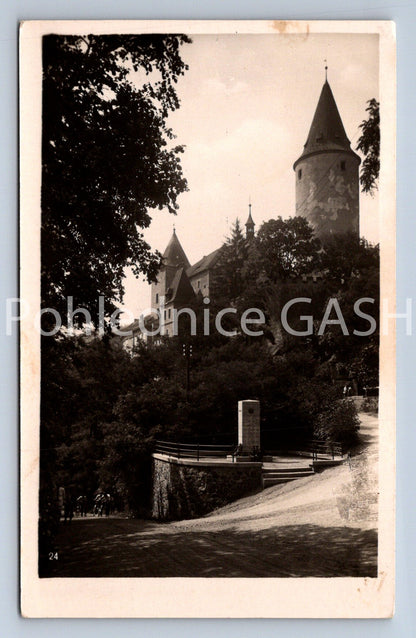Pohlednice HRAD KŘIVOKLÁT (ST12538)