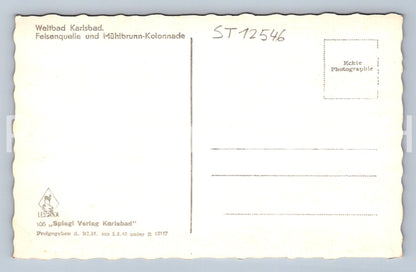 Pohlednice KARLOVY VARY (ST12546)