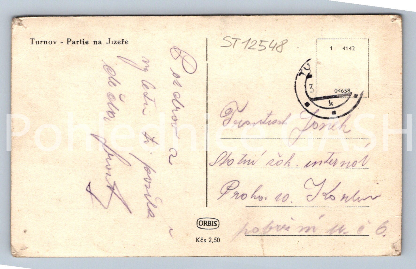 Pohlednice TURNOV (ST12548)