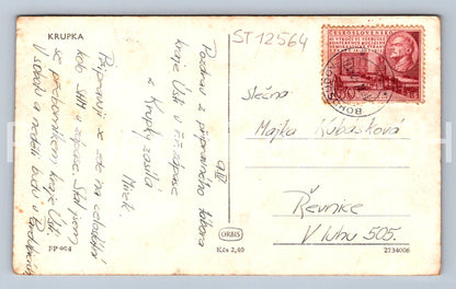 Pohlednice KRUPKA (ST12564)