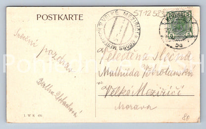 Pohlednice VELKÉ MEZIŘÍČÍ (ST12583)