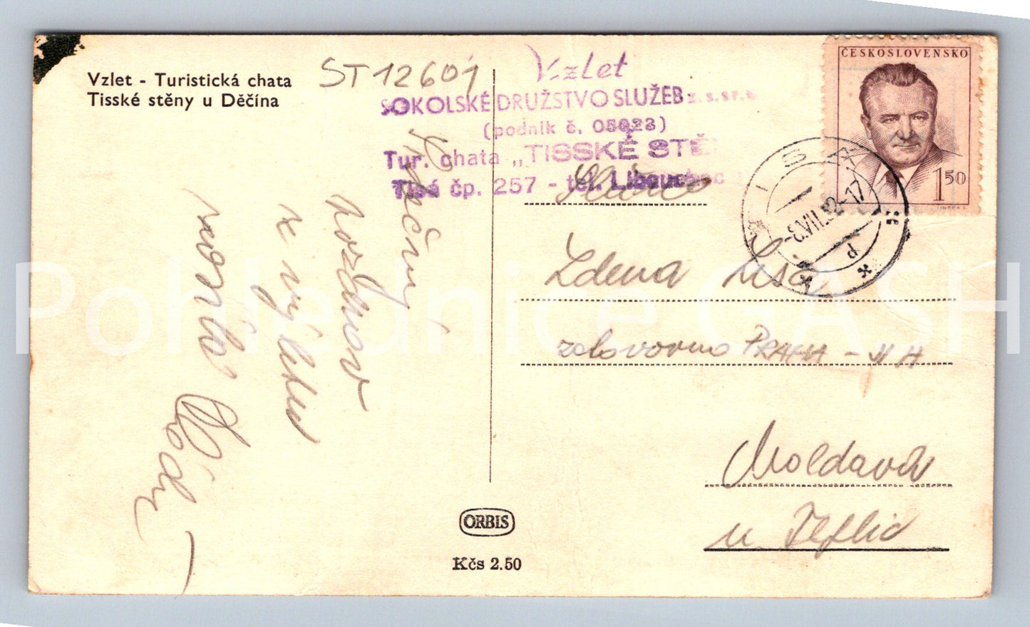 Pohlednice VZLET (ST12601)