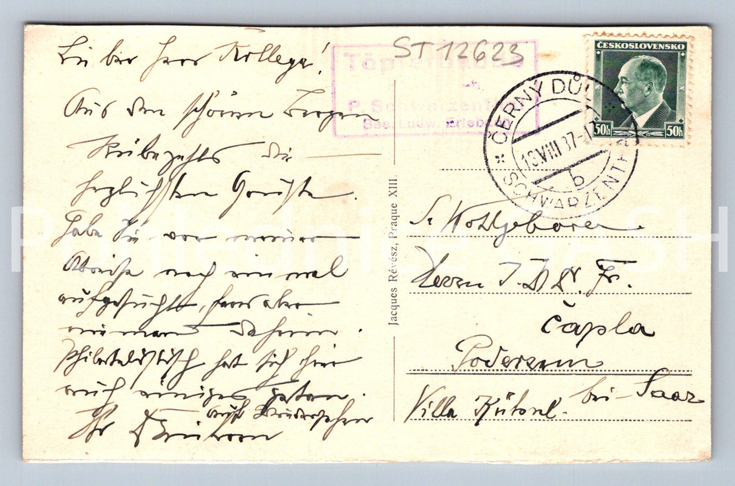 Postcard RIESENGEBIRGE (ST12623)