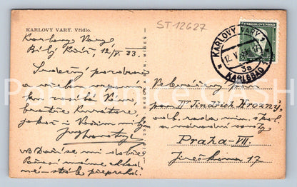 Postcard KARLOVY VARY (ST12627)