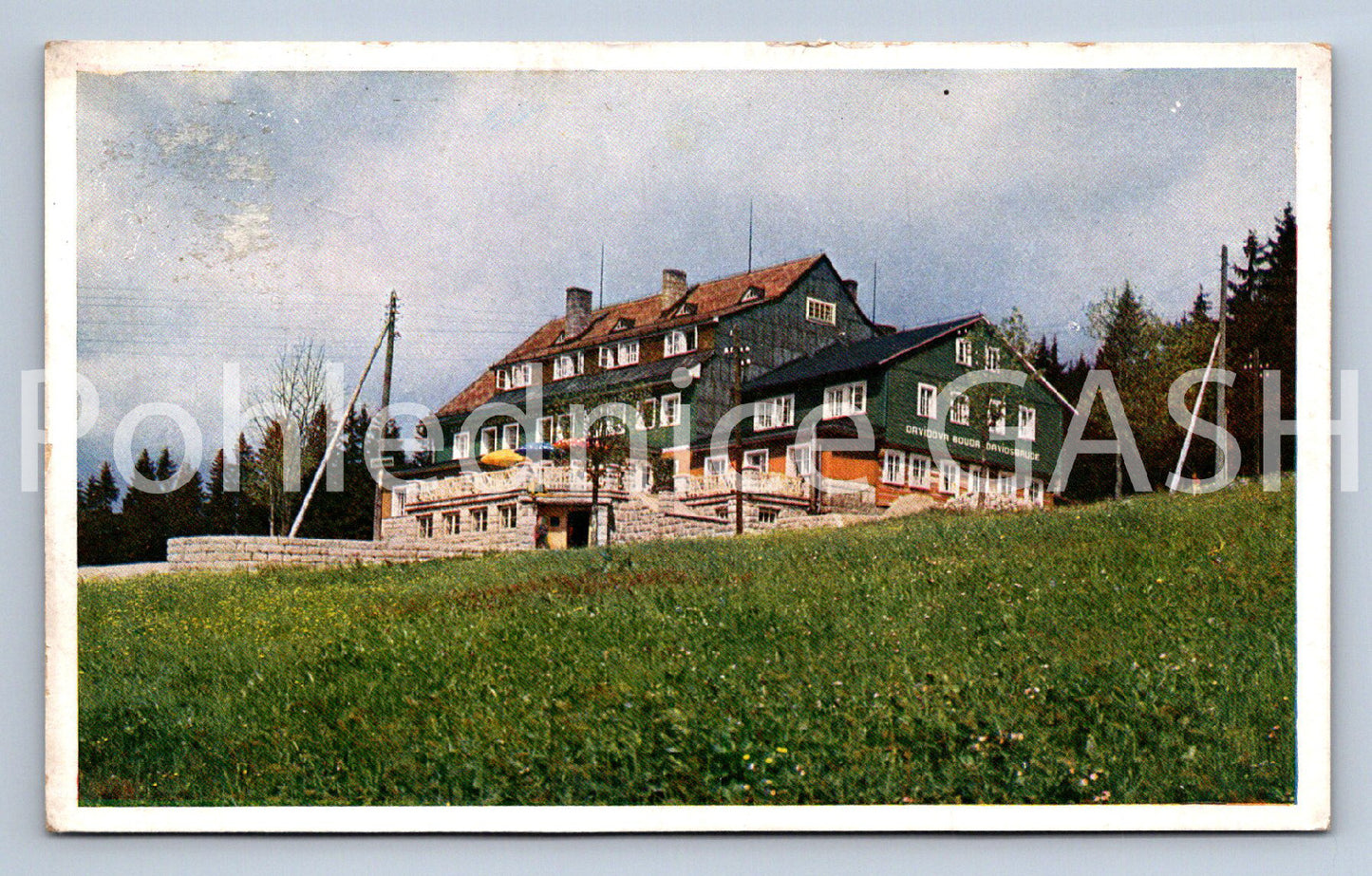 Postcard SPINDLER'S MILL (ST12633)