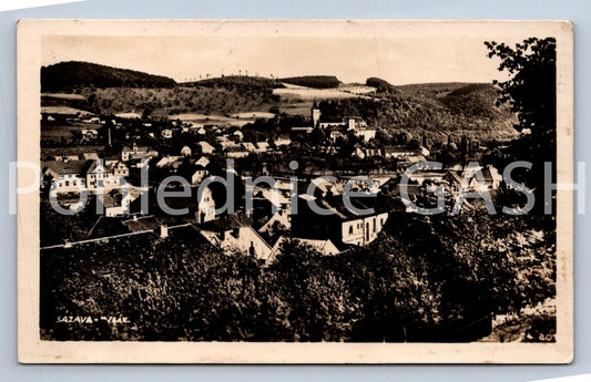 Postcard SÁZAVA NAD SÁZ. (ST12636)
