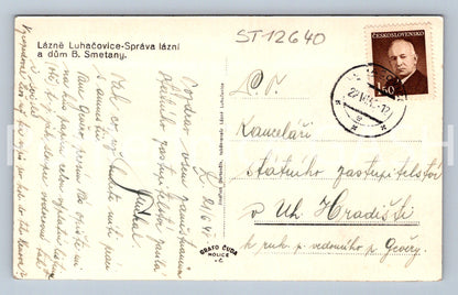 Postcard LÁZNĚ LUHAČOVICE (ST12640)