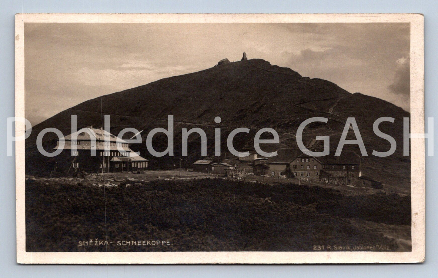 Pohlednice SNĚŽKA (ST12642)