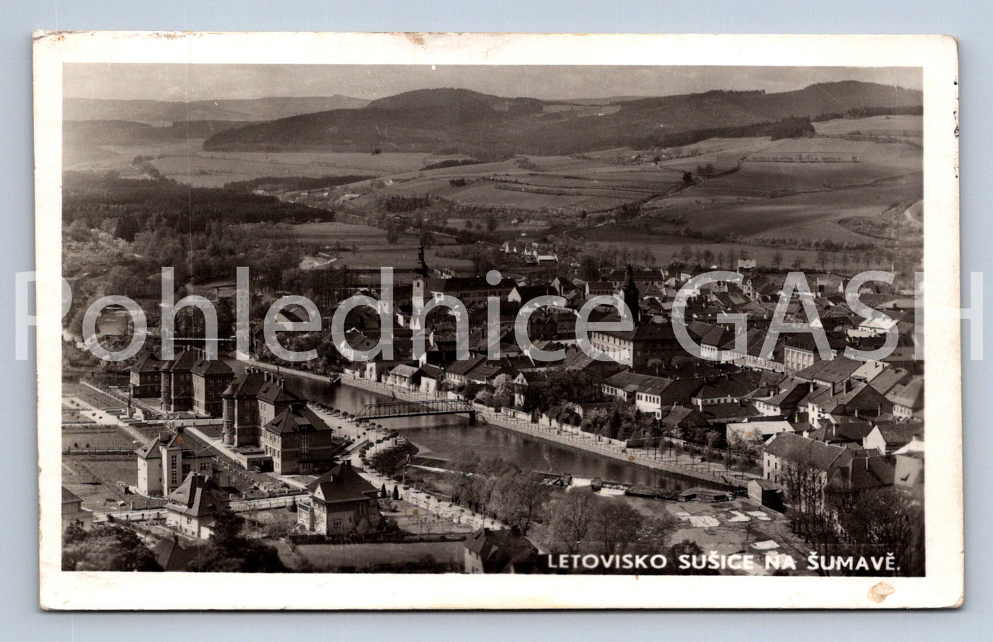 Pohlednice LETOVISKO SUŠICE NA ŠUMAVĚ (ST12647)