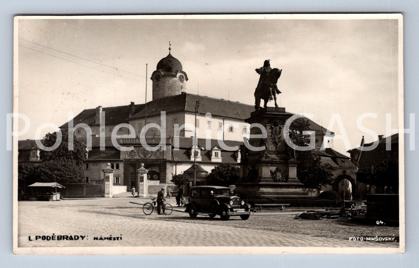 Pohlednice LÁZNĚ PODĚBRADY (ST12657)