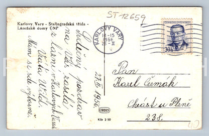 Postcard KARLOVY VARY (ST12659)