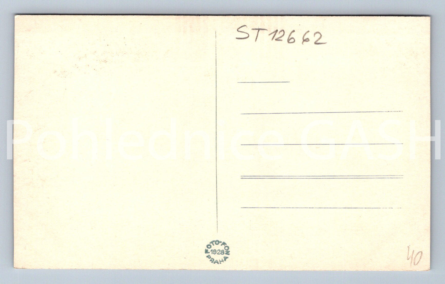 Postcard SVATA HORA AND PRIBRAM (ST12662)