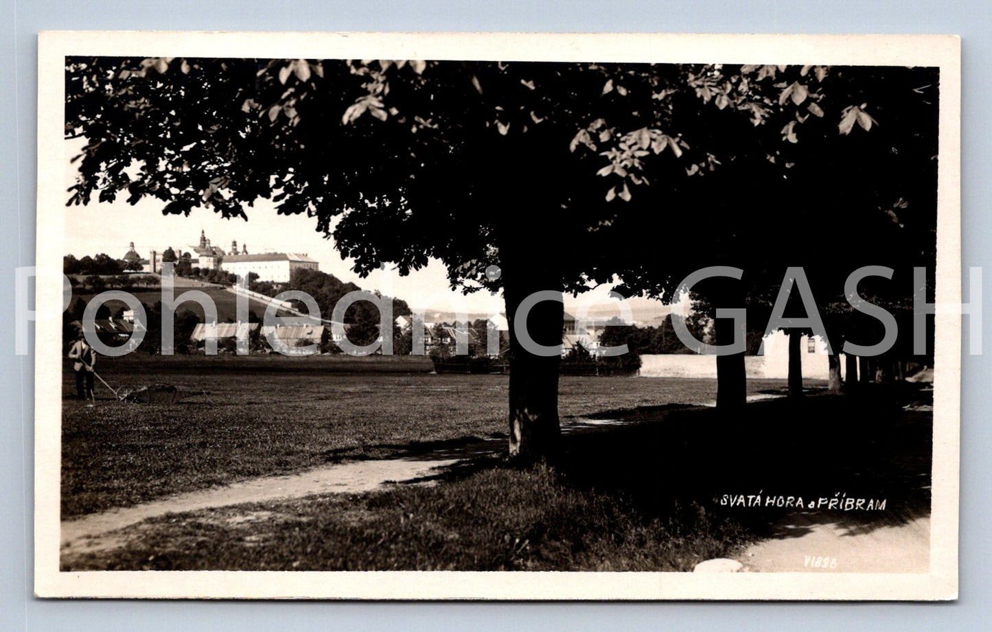 Postcard SVATA HORA AND PRIBRAM (ST12662)