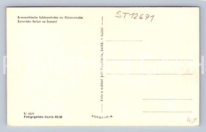 Postcard SUŠICE RESORT IN ŠUMAVÁ (ST12671)