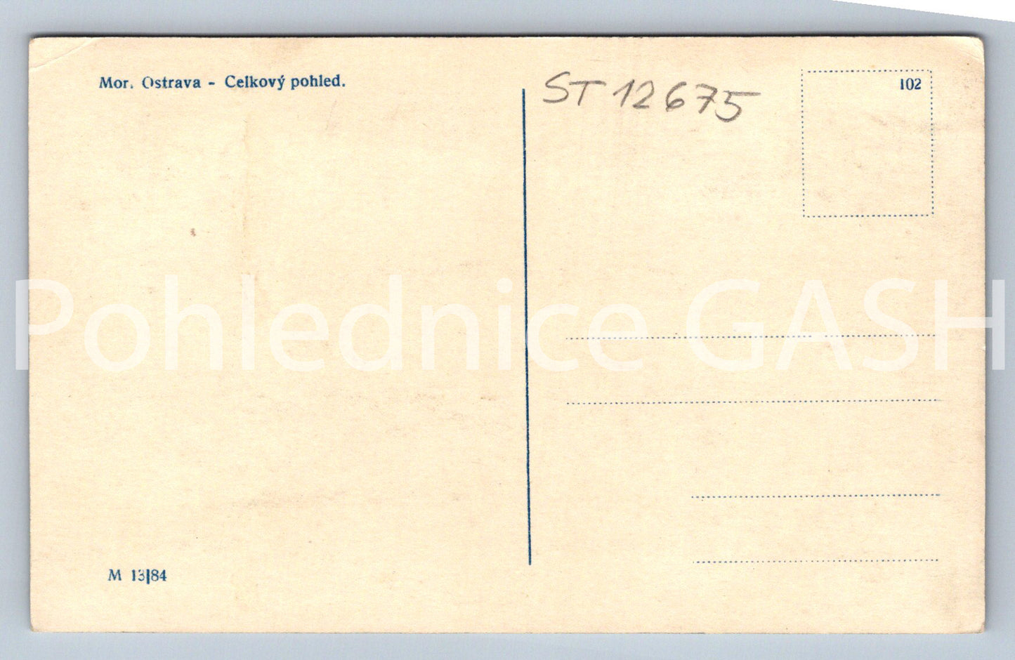 Postcard SEA OF OSTRAVA (ST12675)