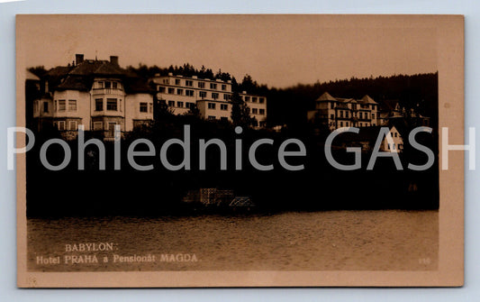 Pohlednice BABYLON - HOTEL PRAHA (ST12681)