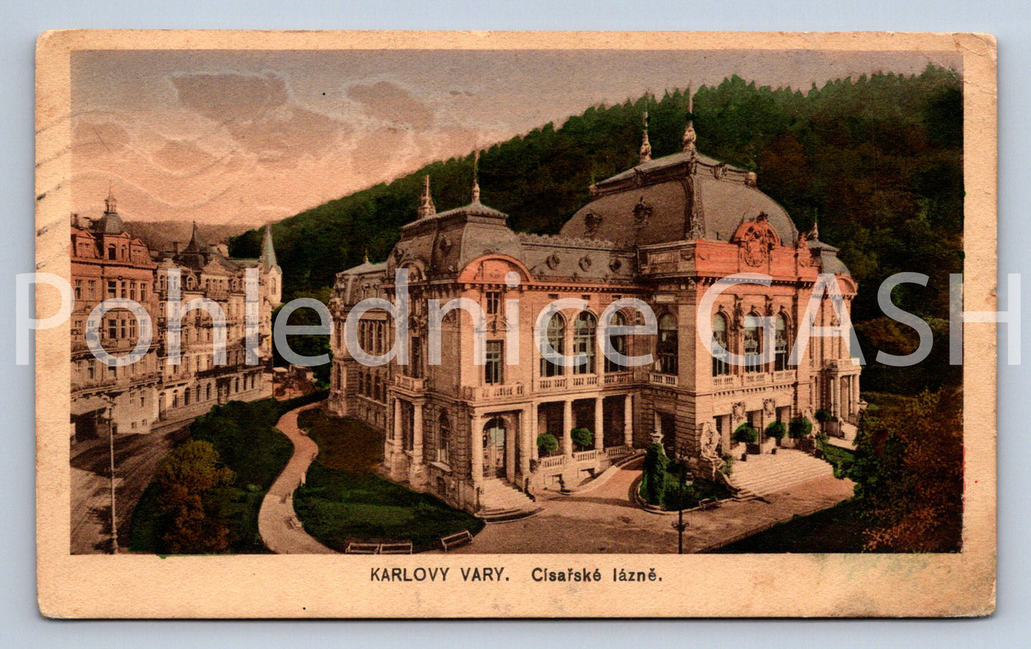 Pohlednice KARLOVY VARY (ST12682)