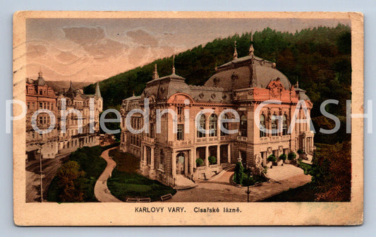 Pohlednice KARLOVY VARY (ST12682)