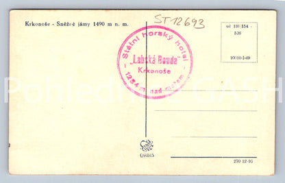 Pohlednice KRKONOŠE (ST12693)
