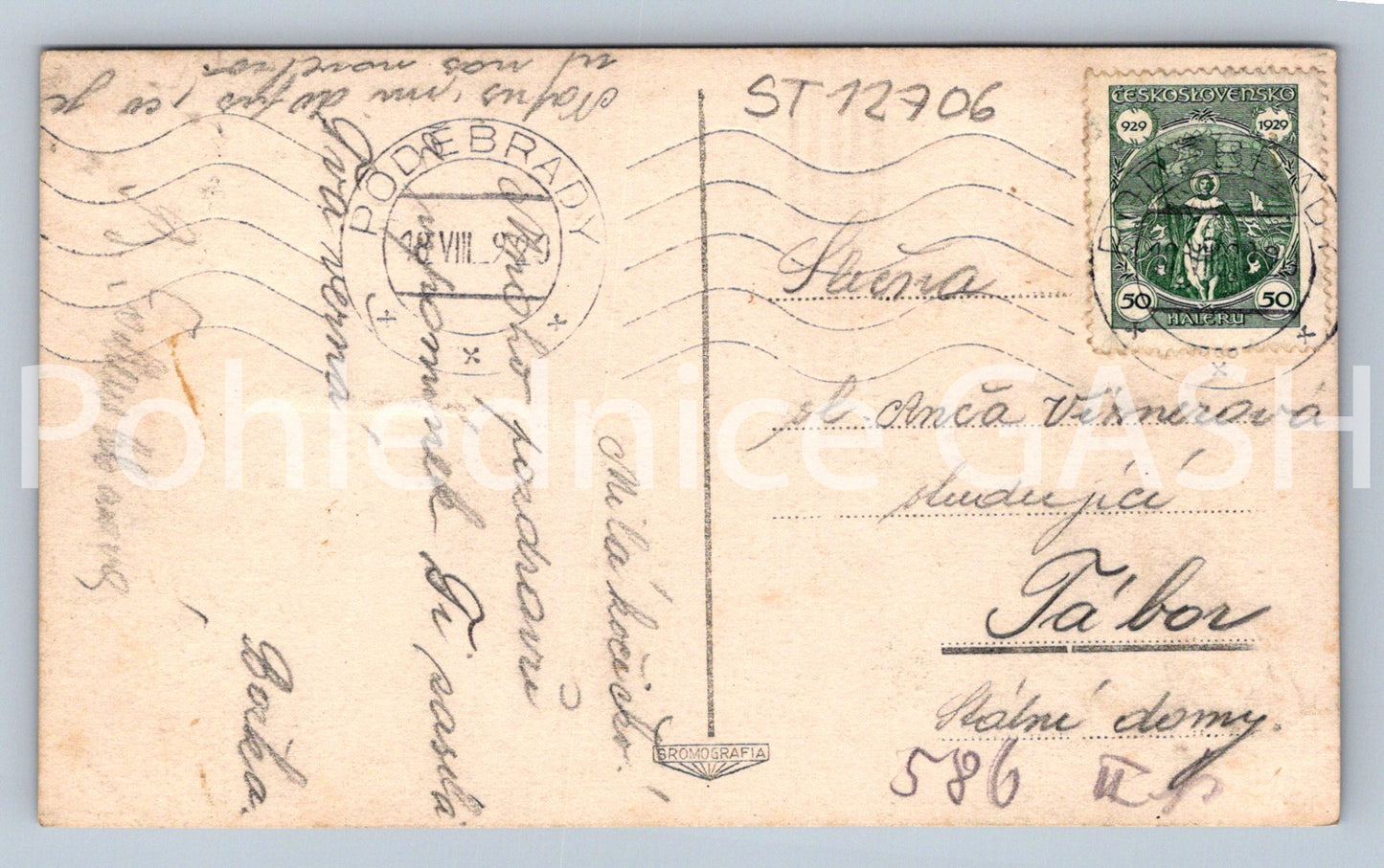 Pohlednice LÁZNĚ PODĚBRADY (ST12706)