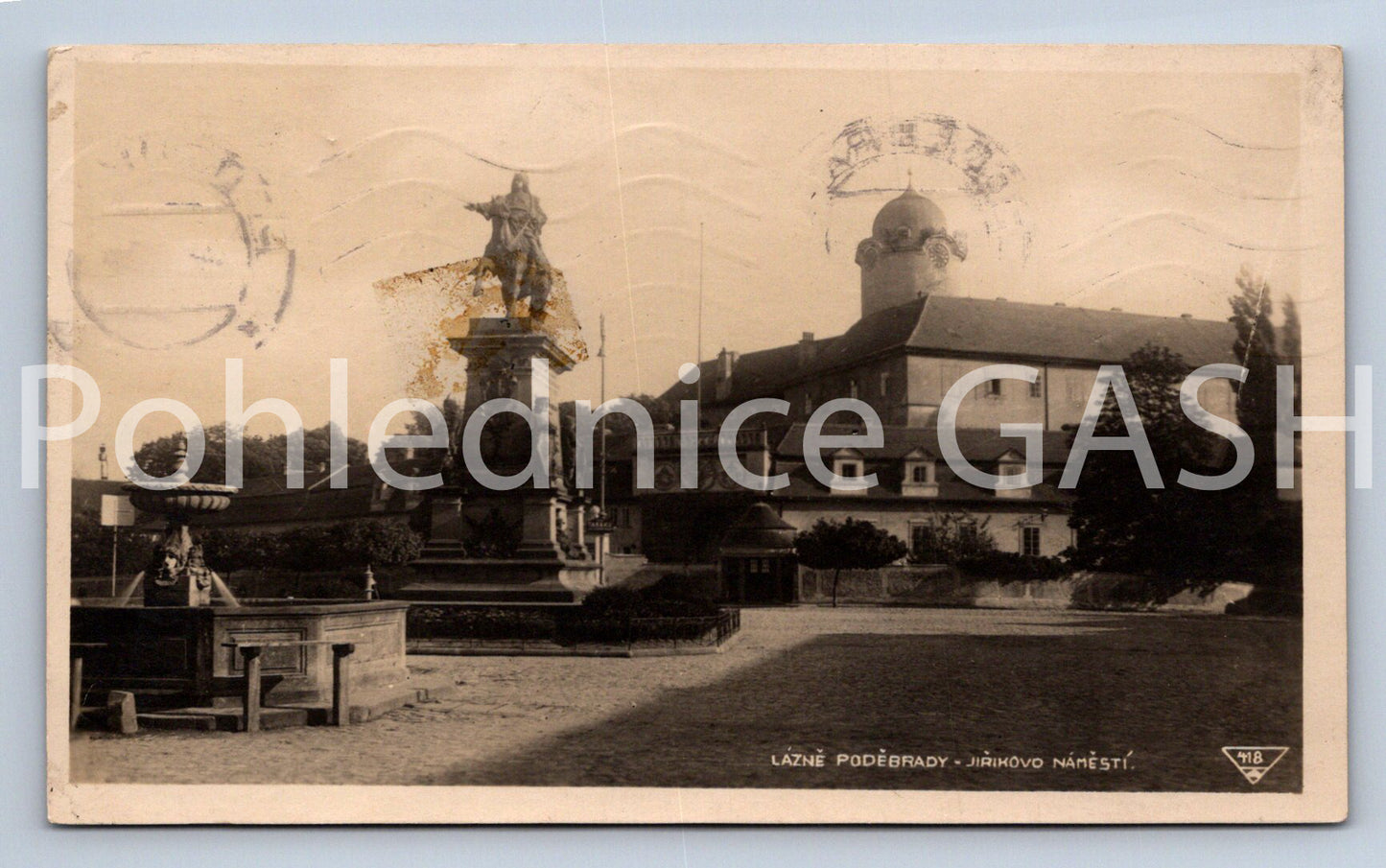 Pohlednice LÁZNĚ PODĚBRADY (ST12706)