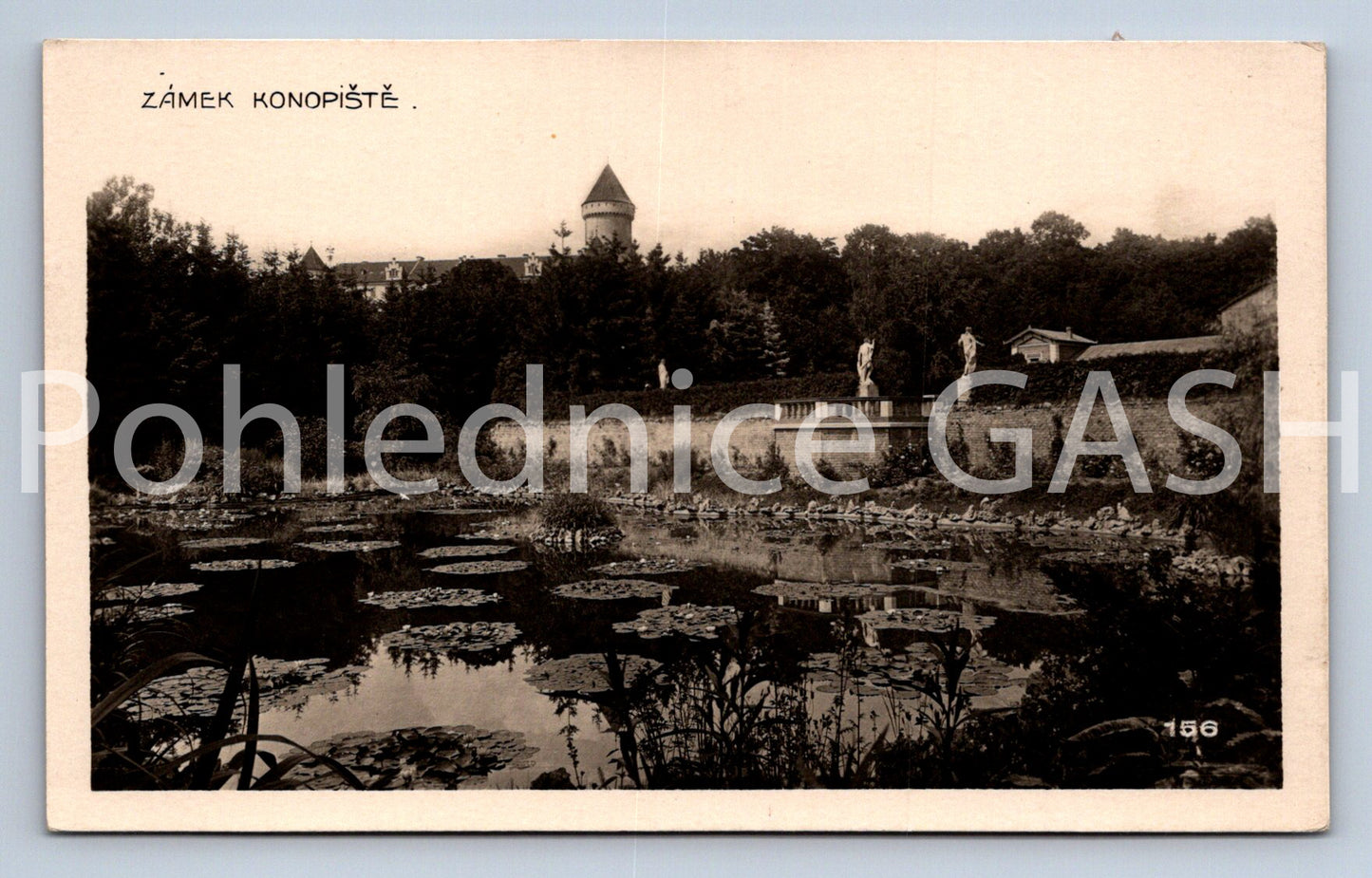 Pohlednice ZÁMEK KONOPIŠTĚ (ST12714)
