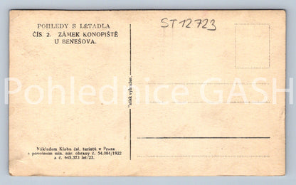 Pohlednice ZÁMEK KONOPIŠTĚ (ST12723)