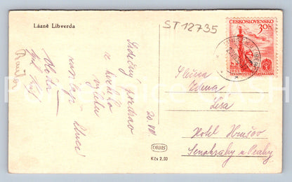 Pohlednice LÁZNĚ LIBVERDA (ST12735)