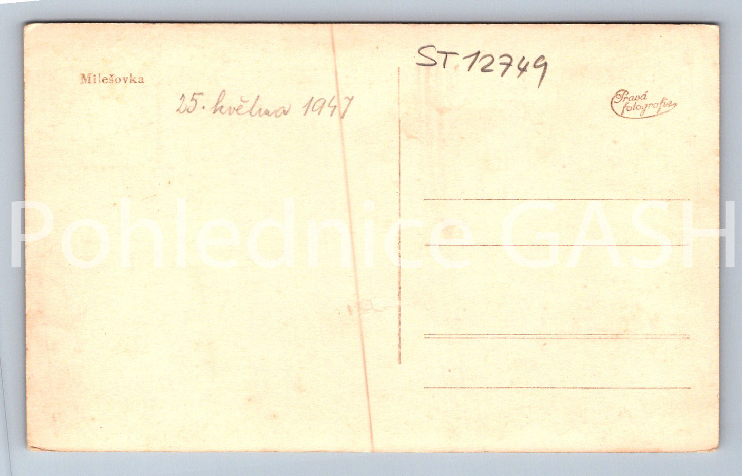 Pohlednice MILEŠOVKA (ST12749)