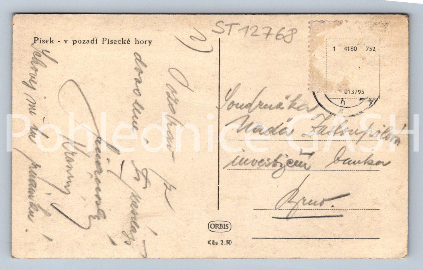 Postcard SAND (ST12768)