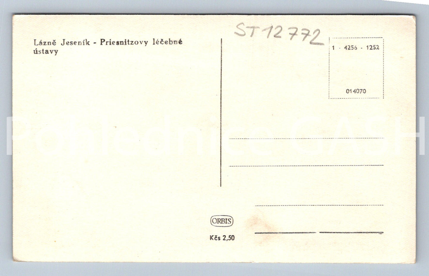 Postcard LÁZNĚ JESENÍKY (ST12772)