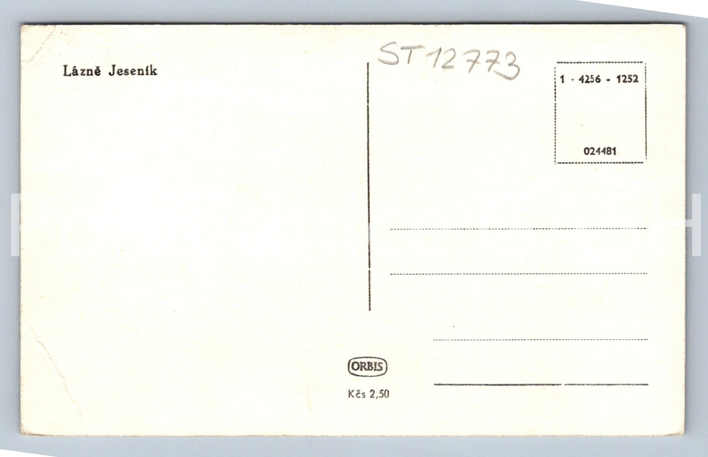 Postcard LÁZNĚ JESENÍKY (ST12773)