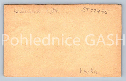 Postcard ROŽUMBERK NAD VLTAVOU (ST12775)