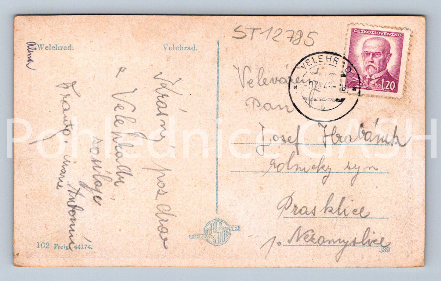 Pohlednice VELEHRAD (ST12785)