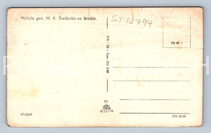Pohlednice MOHYLA GEN. M. R. ŠTEFÁNIKA NA BRADLE (ST12794)