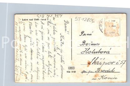 Postcard LOKET NAD OHŘÍ - CASTLE (ST12806)