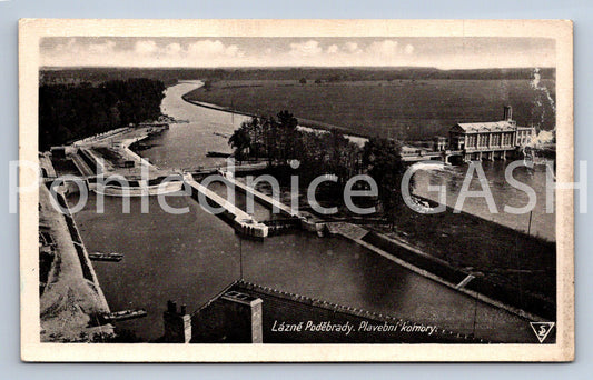 Postcard LÁZNĚ PODEBRADY (ST12807)