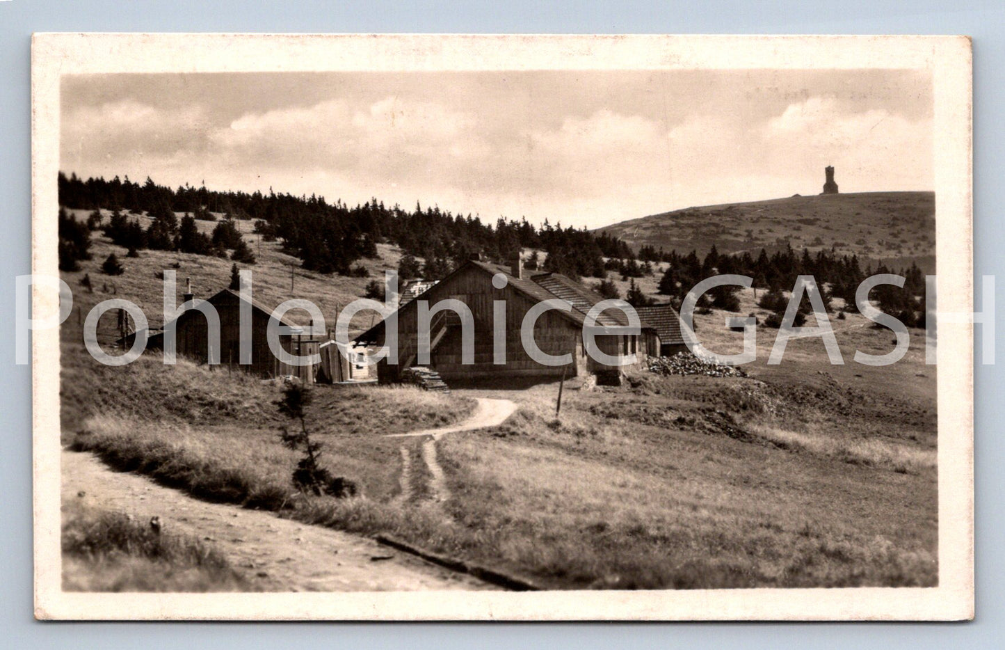 Postcard OBSERVATION VIEWPOINT AT PRADEDU (ST12809)